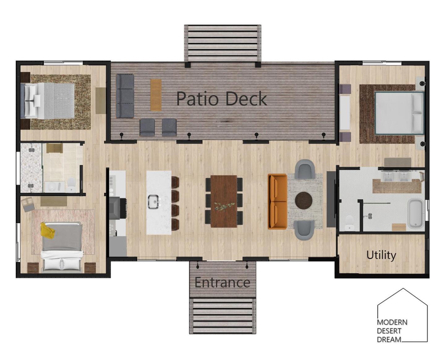 Modern Desert Dream - New Build Twentynine Palms Esterno foto